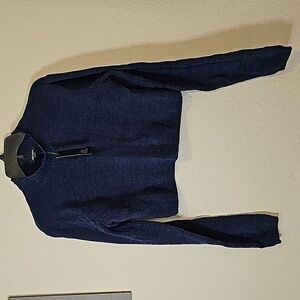 Wild Fable Long Sleeve Crew Neck Cropped Knit Sweater